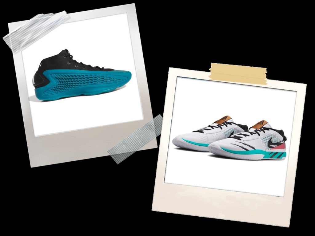 Nike Ja Morant 1 and Adidas Anthony Edwards 1 Sneaker